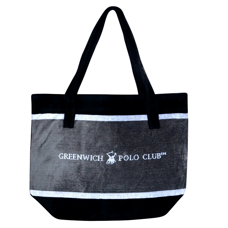 Greenwich Polo Club Greenwich Polo Club Τσαντα Θαλασσησ 55Χ40 3865 Γκρι - Λευκο - Μαυρο Γκρι - Λευκο - Μαυρο