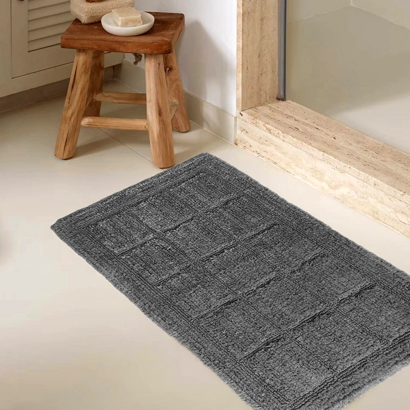 Melinen Home Melinen Home Πατακι Μπανιου Dante Dark Grey 50Χ80