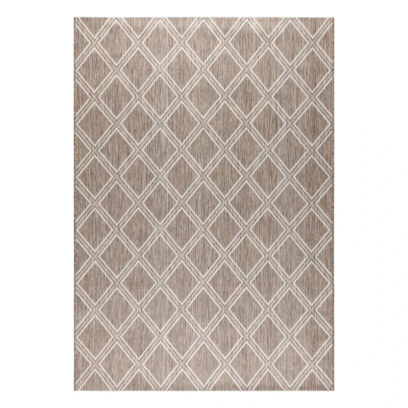 Beauty Home Χαλί ψάθα Palm Art 9767 Μπεζ 133x190 Beauty Home