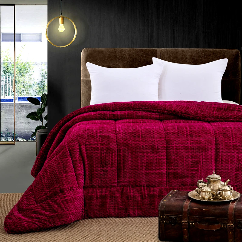 Beauty Home Κουβερτοπάπλωμα υπέρδιπλο Art 11526 220x240 Μπορντό Beauty Home