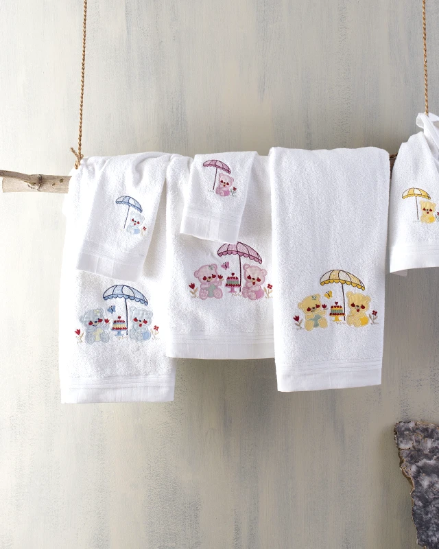 Rythmos Rythmos Cake Ροζ - Σετ Πετσετεσ 2 Τεμ. Σετ 2 Τεμαχια (30X50 70X140)