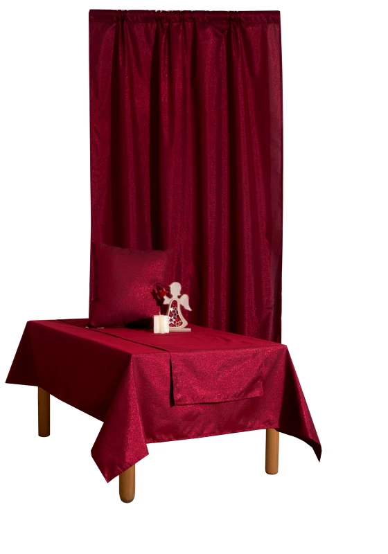 Viopros Viopros Τραπεζομάντηλο 140x140 4510 Κόκκινο