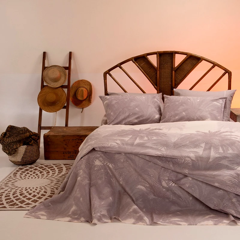 Melinen Home Melinen Home Σετ Σεντονια Μονα (Λ) Purge Grey Ultra Line 170Χ270