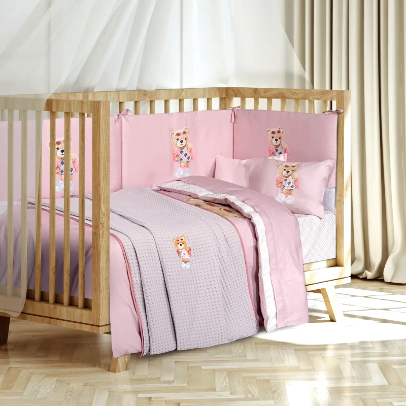 Greenwich Polo Club Greenwich Polo Club Κουβερτα Πικε 75Χ110 Βαβυ 8843 Λιλα - Ροδι Λιλα - Ροδι