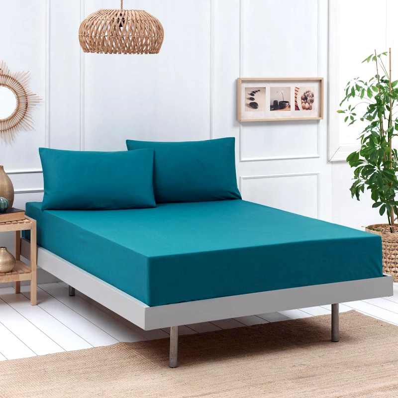 Beauty Home Κουβερλί υπέρδιπλο Art 1999 220x240 Petrol Πετρόλ Beauty Home