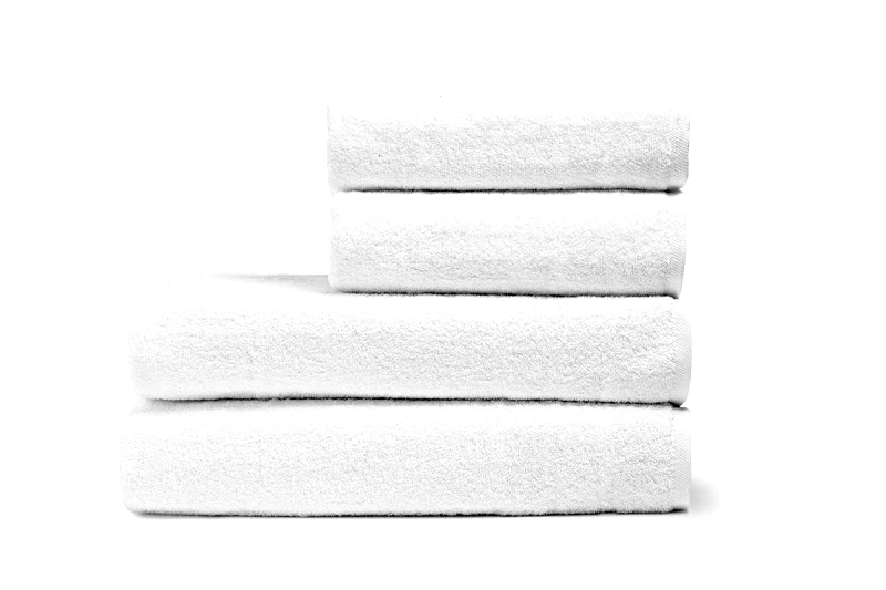 Beauty Home Πετσέτα Μπάνιου Ξενοδοχείου Smooth 500gsm plain 100% Cotton 80x150 Λευκό Beauty Home