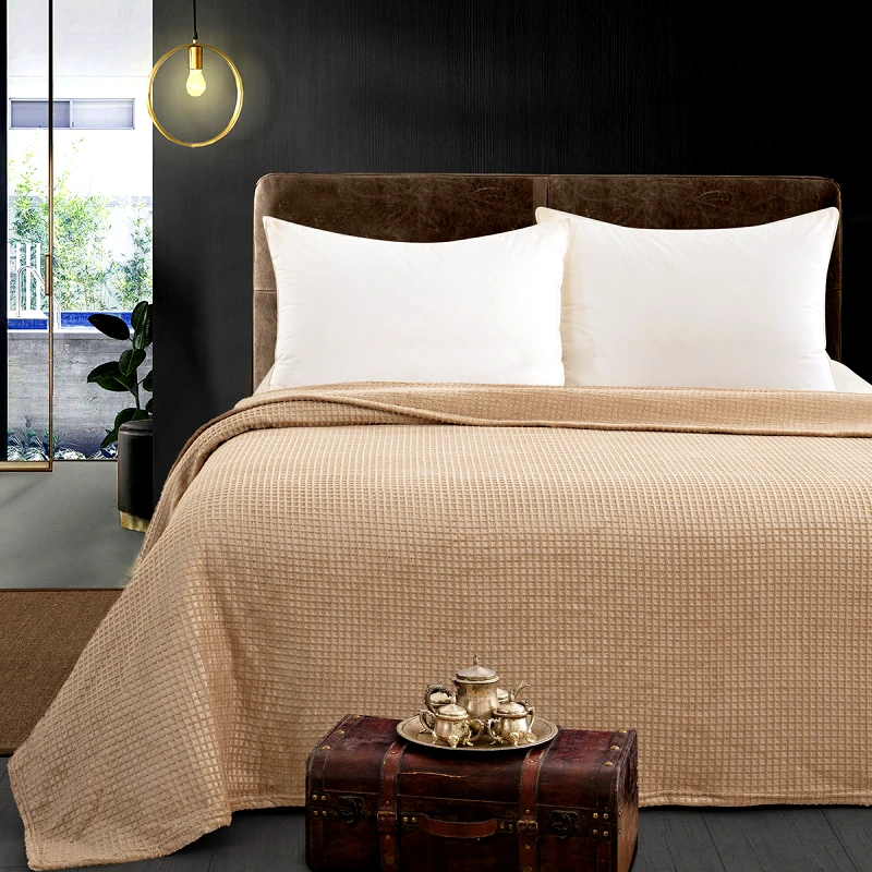 Beauty Home Κουβέρτα Μονόχρωμη Υπέρδιπλη Fleece Art 11550 220×240 Μπεζ Beauty Home