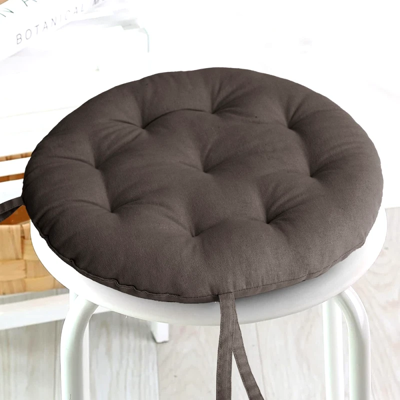 Melinen Home Melinen Home Μαξιλαρι Καρεκλασ Στρογγυλο Mad Brown/Grey 40