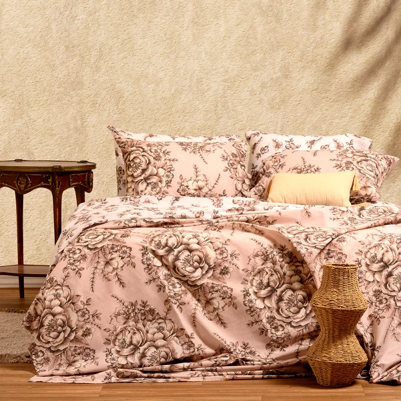 Melinen Home Melinen Home Σετ Σεντονια King Size (Λ) Zane Beige Ultra Line 260Χ270