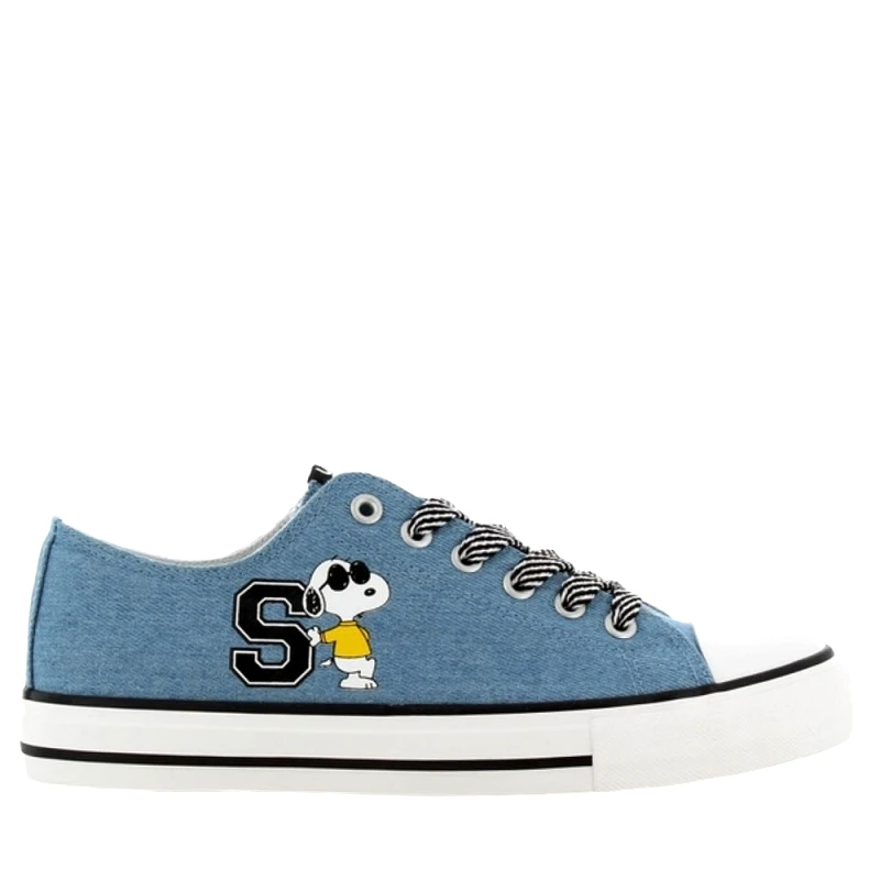 Leomil SNOOPY PEANUTS Πάνινο 36-41 - Σιέλ
