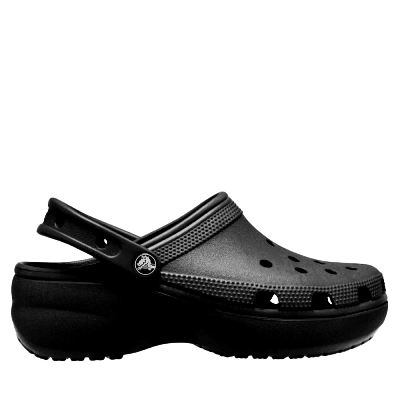 Crocs CROCS Classic Platform Clog 36-42 - ΜΑΥΡΟ - CR206750/02