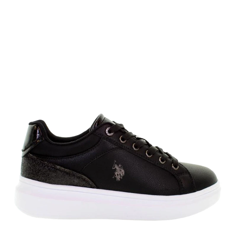 US Polo US POLO Cody015 Sneaker 36-41 - ΜΑΥΡΟ