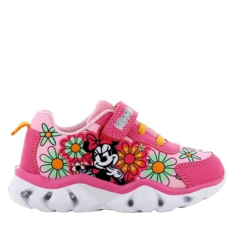 Minnie Mouse MINNIE MOUSE Αθλητικό με Φωτάκι Led 24-32 - Φούξια