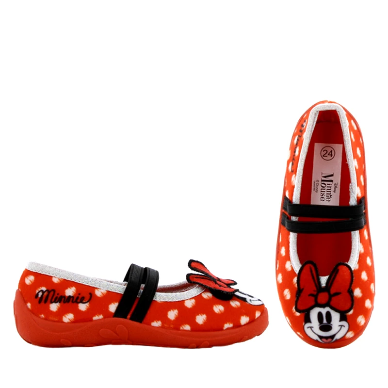 Minnie Mouse MINNIE MOUSE Παντόφλα 24-32 - ΚΟΚΚΙΝΟ - DM010203/04