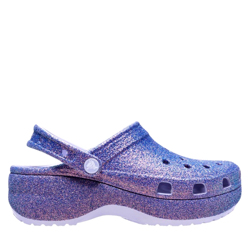 Crocs CROCS Classic Platform Clog 36-42 - ΜΩΒ/ΛΙΛΑ