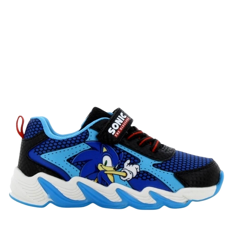 Sonic SONIC Αθλητικό με Φωτάκι 25-33 - ΜΑΥΡΟ