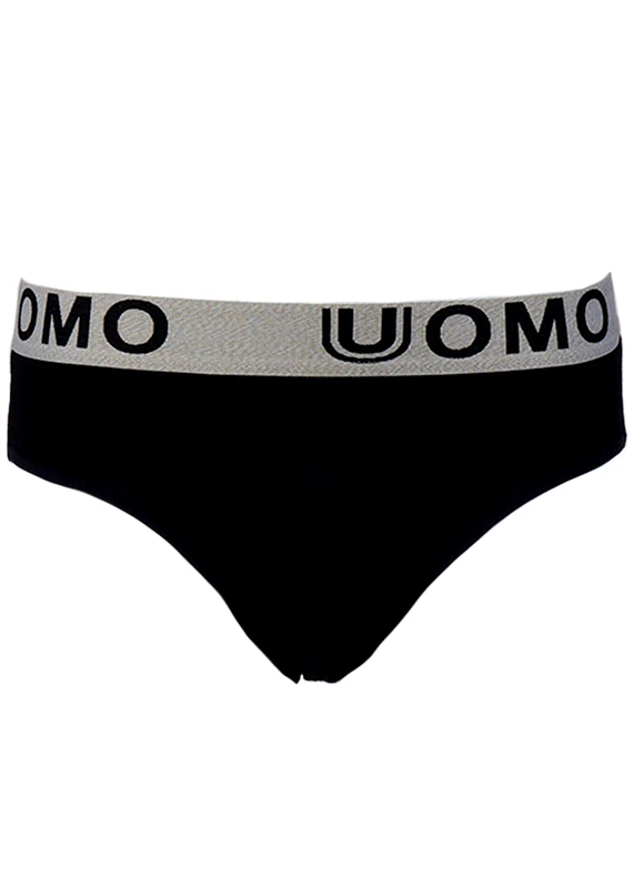 gsecret Ανδρικό slip εξωτερικό λάστιχο. Basic Style ΜΑΥΡΟ