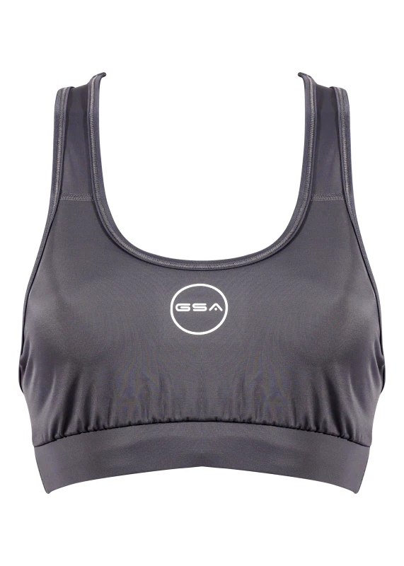 GSA Γυναικείο ελαστικό μπουστάκι GSA HYDRO αποσπώμενη επένδυση 1722003 ΓΚΡΙ