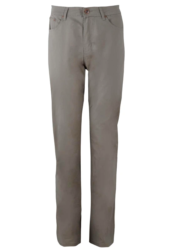 gsecret Αντρικό παντελόνι καπαρντίνα 5άτσεπο. Basic collection ΜΠΕΖ