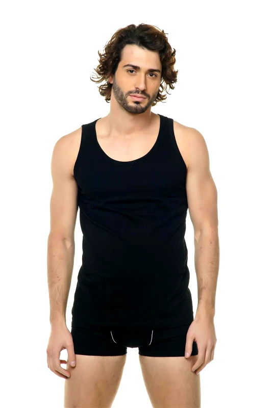 Sergio tacchini Φανέλα ράντα cotton SERGIO TACCHINI. ΜΑΥΡΟ