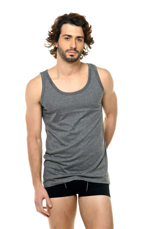 Sergio tacchini Φανέλα ράντα cotton SERGIO TACCHINI. ΓΚΡΙ