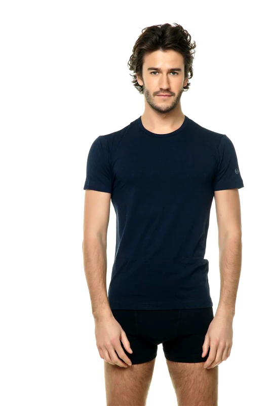 Sergio tacchini Φανέλα Βαμβακερη SERGIO TACCHINI. ΜΠΛΕ