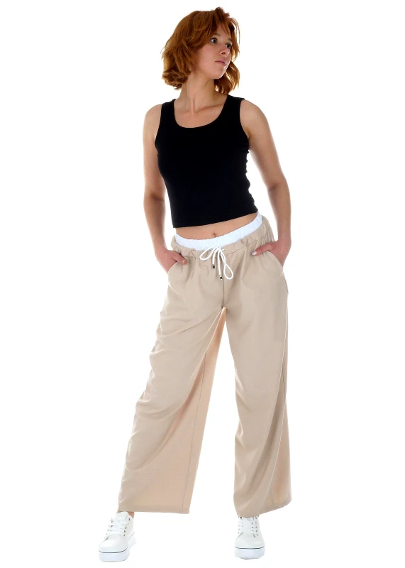 gsecret Γυναικείο Top Crop ελαστικό ΜΑΥΡΟ