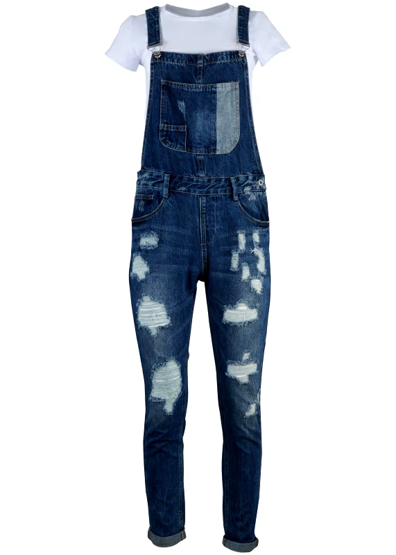 gsecret Σαλοπέτα jeans boyfriend used. Denim collection JEAN