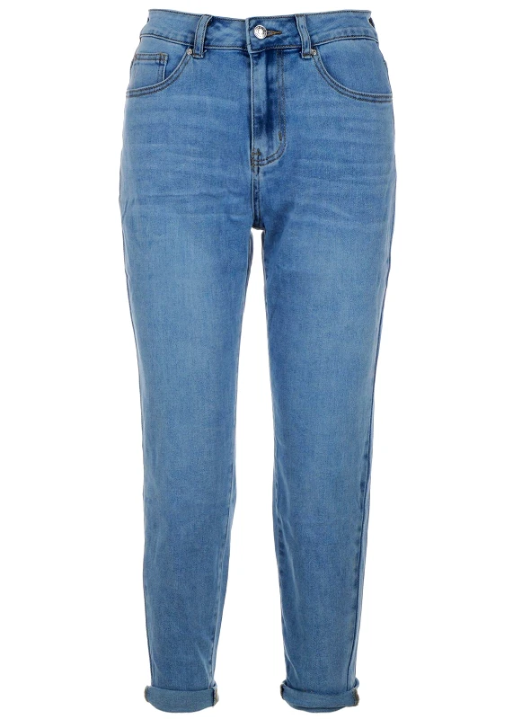gsecret Γυναικείο Jean mom fit hight waist. JEAN