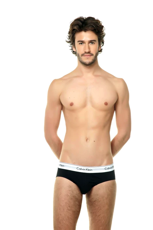 Calvin Klein Slip cotton Calvin Klein modern body-defining fit 2 Hip Briefs. ΤΥΠΟΣ