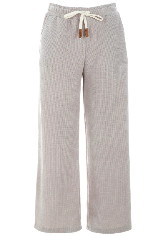 gsecret Γυναικεία senil παντελόνα τσέπες κορδόνι. Comfy Style ΜΠΕΖ
