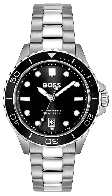Boss BOSS Troper Sport - 1514295, Silver case with Stainless Steel Bracelet