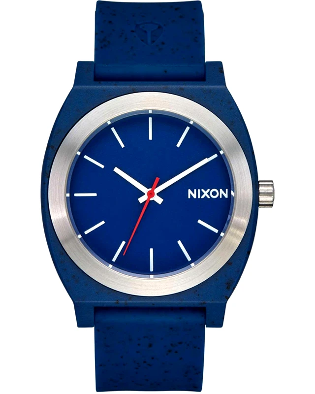 Nixon NIXON Time Teller OPP- A1361-5138-00 , Blue case with Blue Rubber Strap