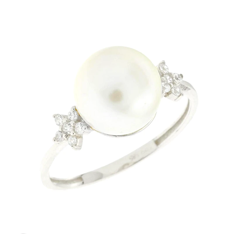 TBS Creations TBS Creations Δαχτυλίδι από λευκόχρυσο 14 καρατίων BSR086832