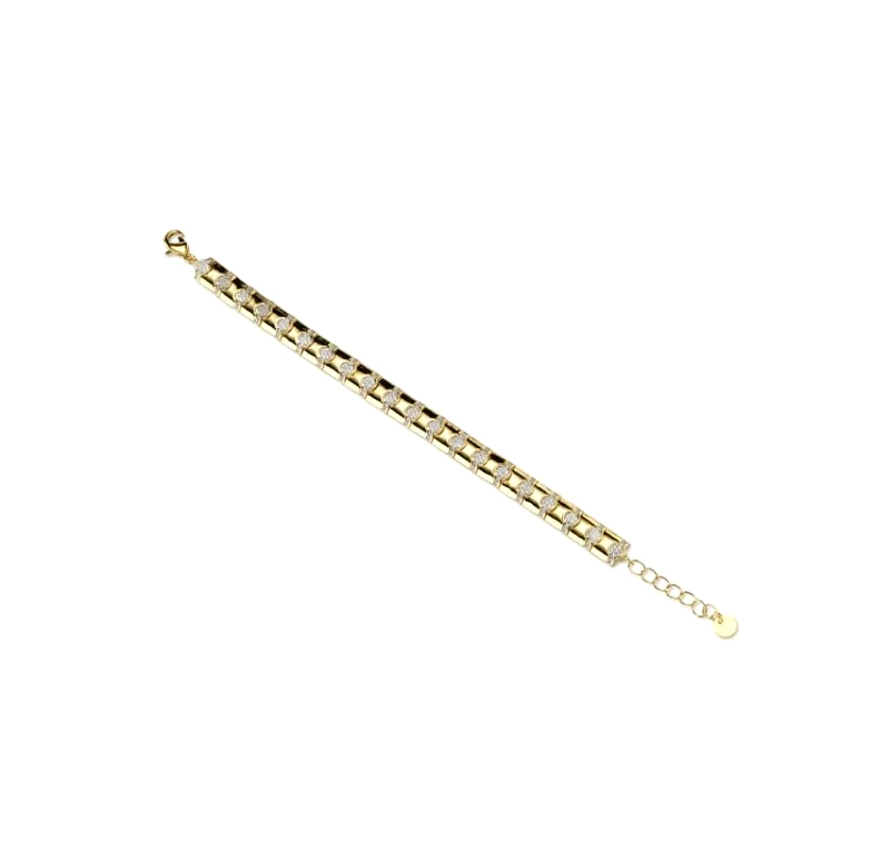 Sovrani SOVRANI Βραχιόλι από ανοξείδωτο ατσάλι Gold J10905