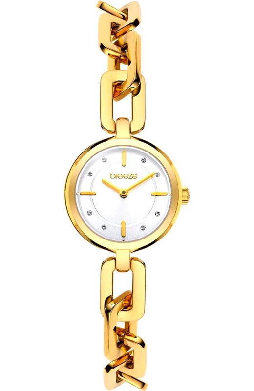 Breeze BREEZE Cadena - 212581.1, Gold case with Stainless Steel Bracelet