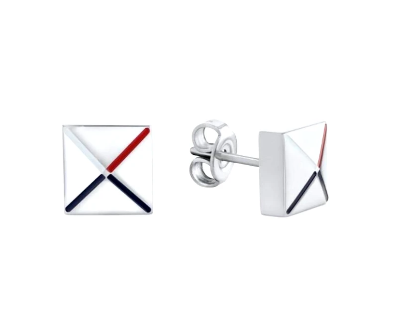 Tommy Hilfiger Jewellery TOMMY HILFIGER Σκουλαρίκια από ανοξείδωτο ατσάλι Silver 2780915
