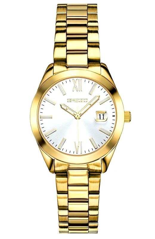 Gregio GREGIO Esencia - GR620020, Gold case with Stainless Steel Bracelet