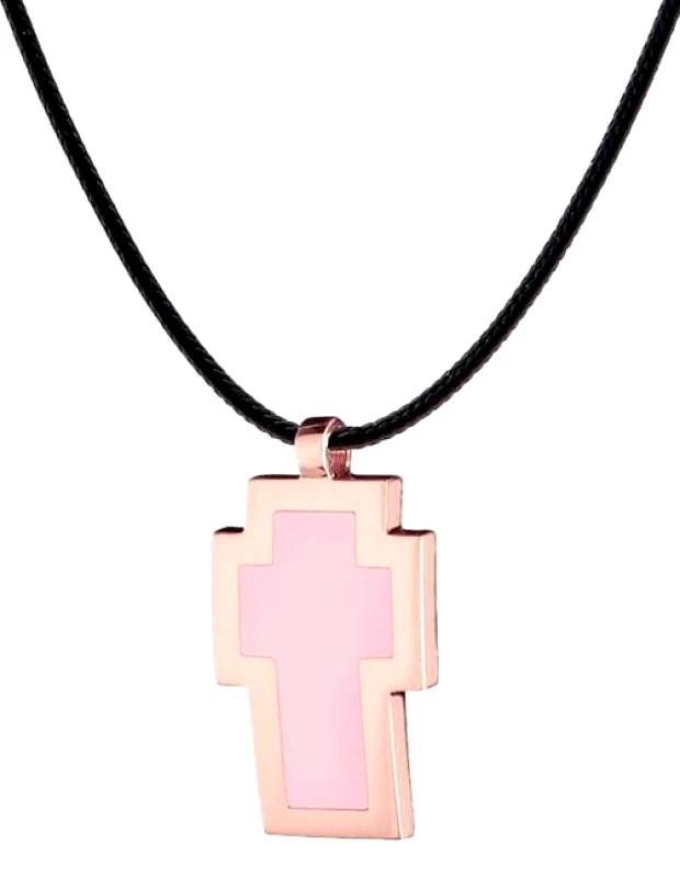 Very Gavello VERY GAVELLO Tattoo Κολιέ-Σταυρός από χρυσό 9 καράτια VPTA-S-R3