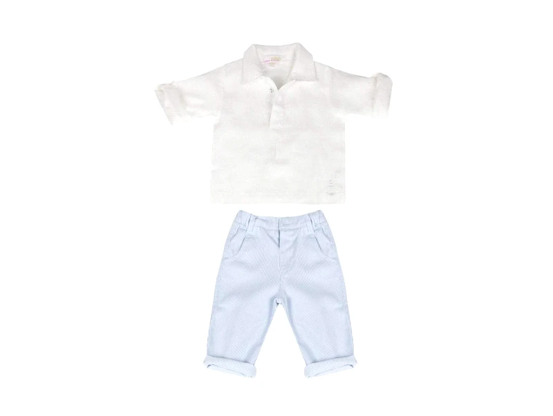 Laura Ashley Laura Ashley Βρεφικό σετ Pier για αγόρι 18μηνών