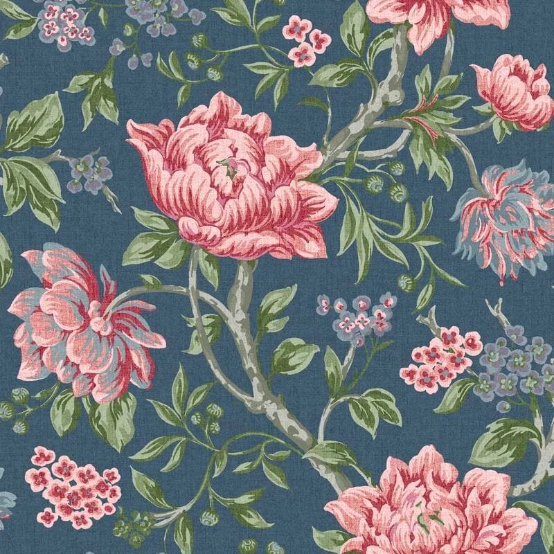 Laura Ashley Laura Ashley Ταπετσαρία Tapestry Floral Dark Seasprey 1000x53cm