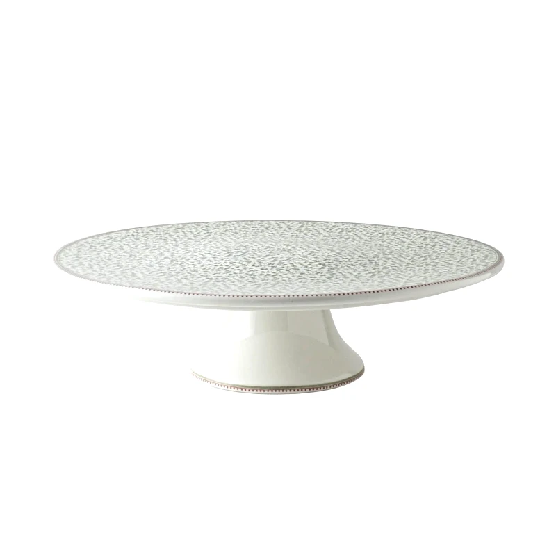 Laura Ashley Laura Ashley Cake Plate Wild Clematis 30cm