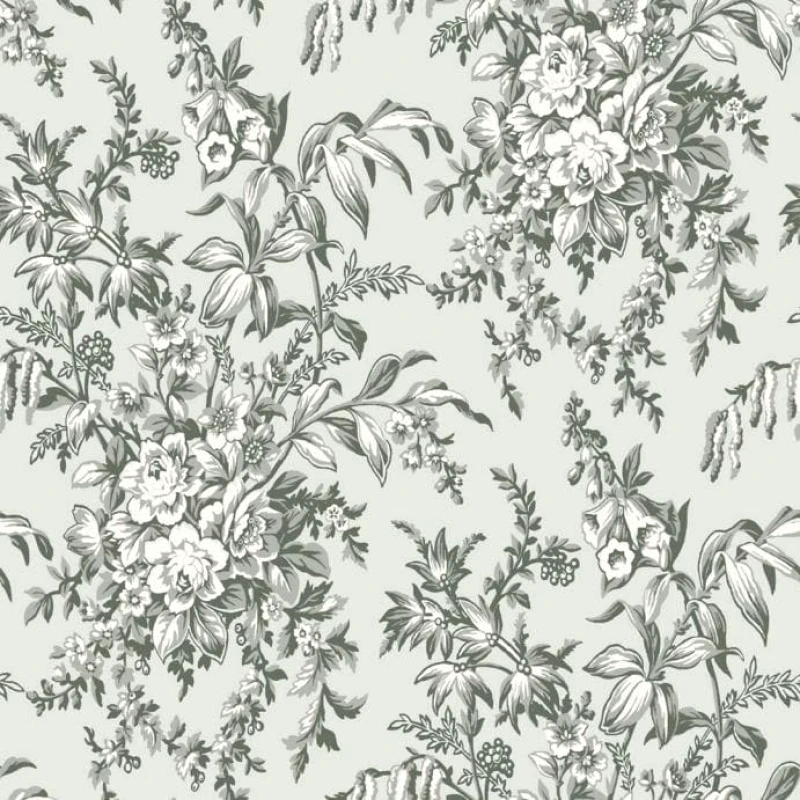 Laura Ashley Laura Ashley Ταπετσαρια Picardie Sage 1000x53cm