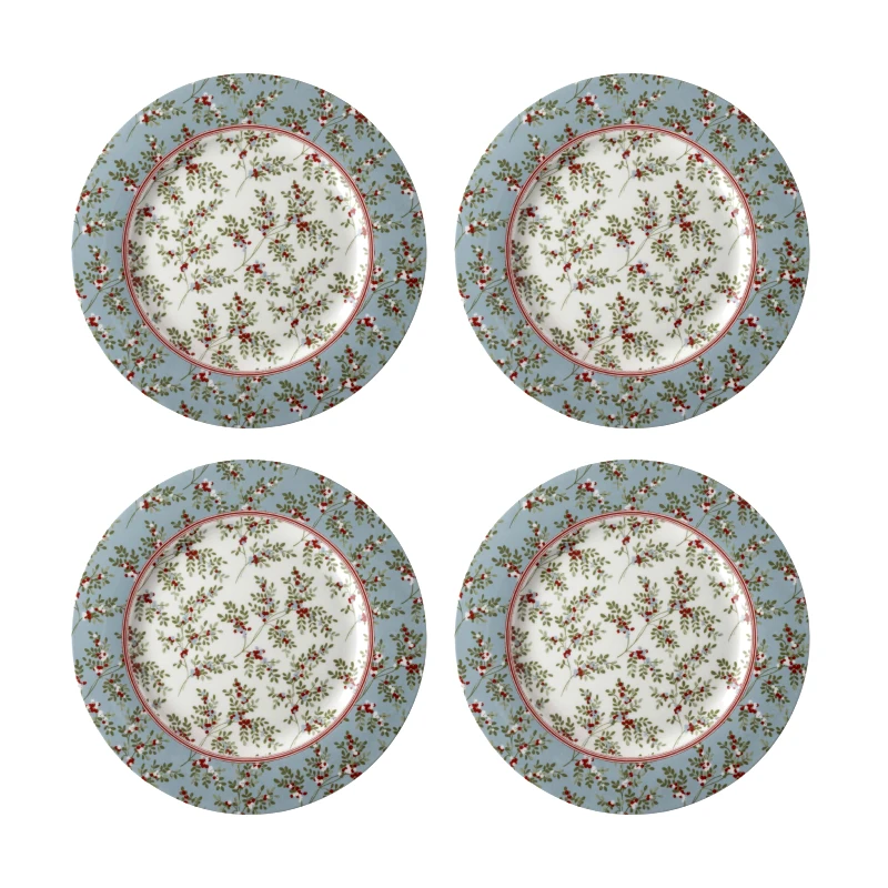 Laura Ashley Laura Ashley Σετ Πιάτα Ρηχά Φαγητού 23cm Stockbridge 4 Τεμαχίων