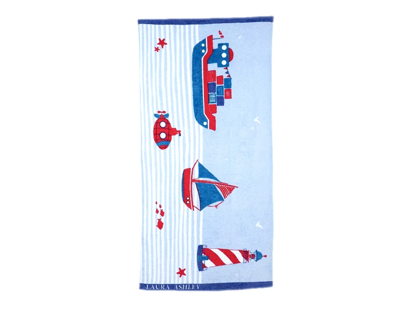 Laura Ashley Laura Ashley Πετσέτα Θαλάσσης Παιδική Sea World 75x150