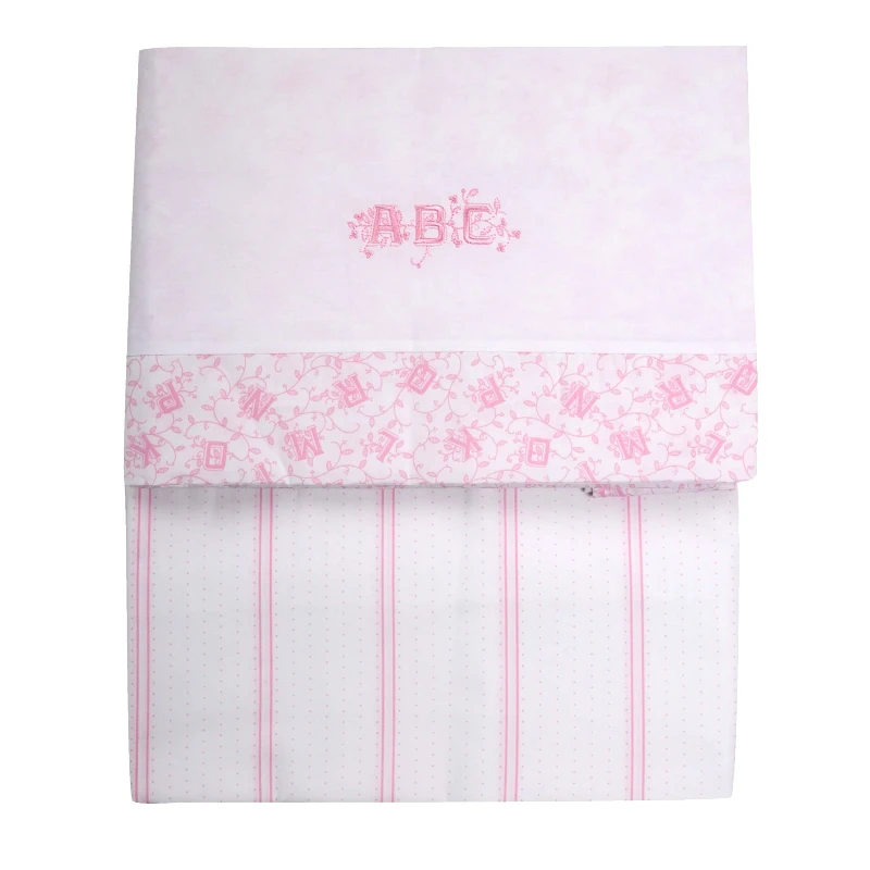 Laura Ashley Laura Ashley Σετ Βρεφικά Σεντόνια Alphabet Rose