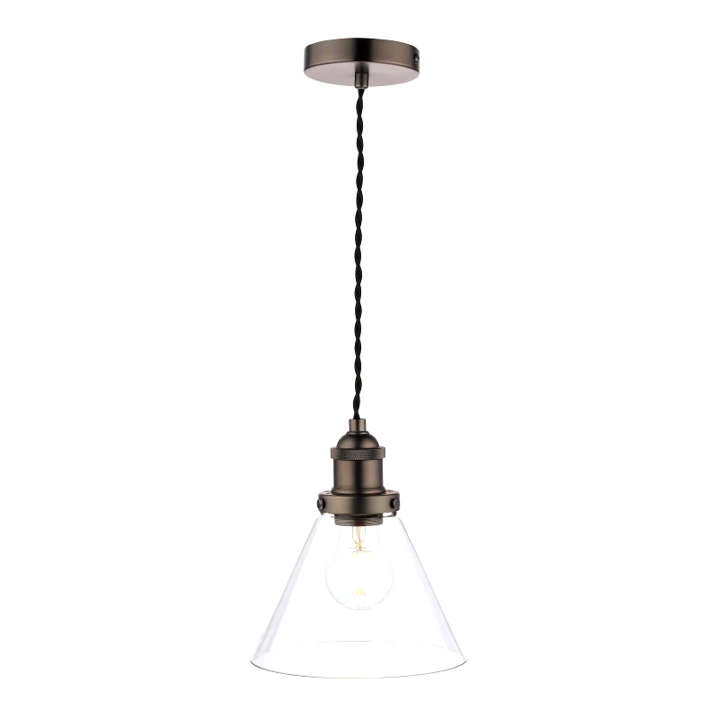 Laura Ashley Laura Ashley Φωτιστικό Οροφής Isaac Μονόφωτο Nickel Pendant