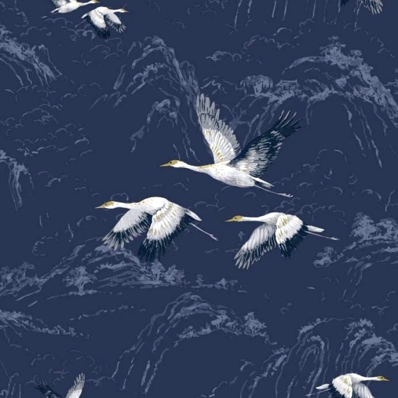 Laura Ashley Laura Ashley Ταπετσαρία Animalia Midnight 1000x53cm