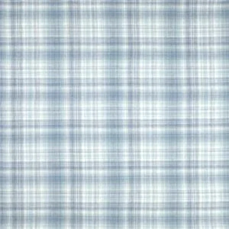 Laura Ashley Laura Ashley Ύφασμα Williams Check Chalk Blue με το Μέτρο Φάρδους 137εκ
