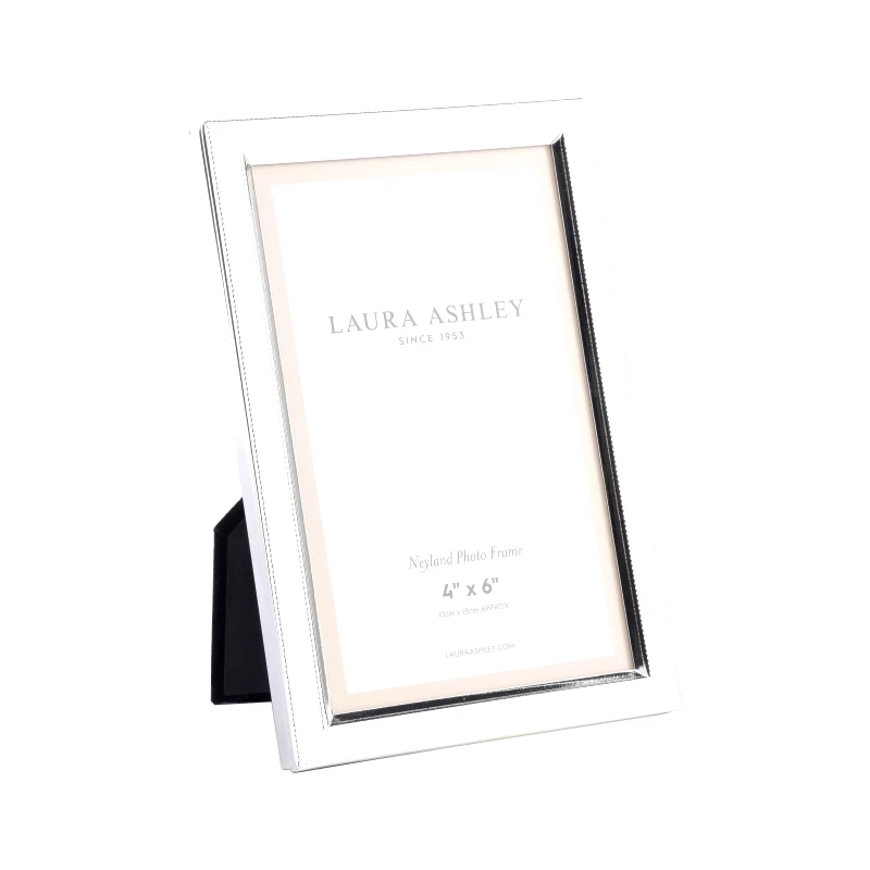 Laura Ashley Laura Ashley Κορνίζα Neyland Silver 4x6